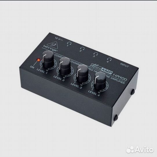 Новый behringer HA400 компактный 4-канальный