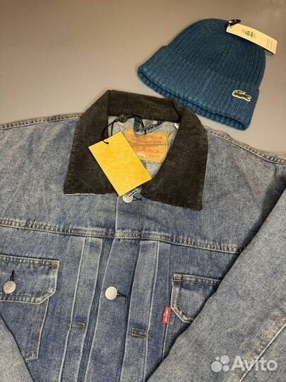 Джинсовая куртка levis and stussy