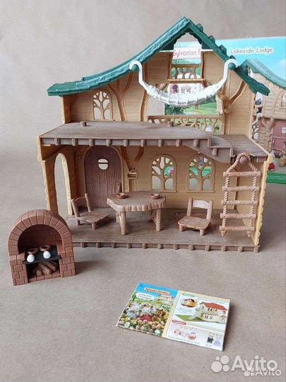 Sylvanian families дом lakeside lodge