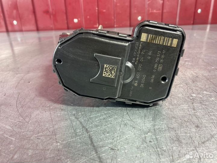 Заслонка дроссельная Mercedes C-Class W204 OM651