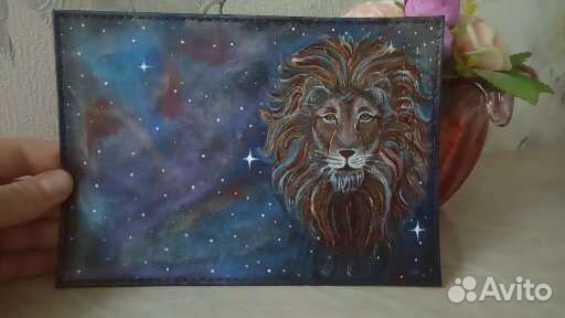 Обложка на паспорт кожаная