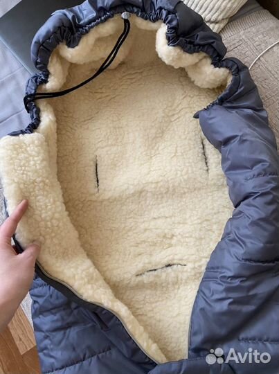 Конверт зимний на овчине