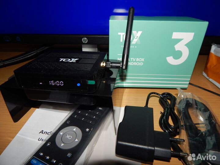 Приставка Ugoos TOX3 (2 ревизия) Новая под ключ