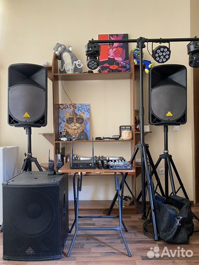 Концертные колонки, акустическая система