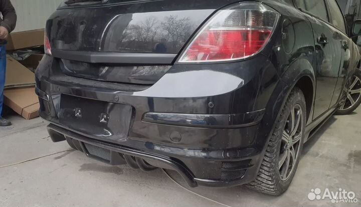 Обвес Rieger Opel Astra H 5D
