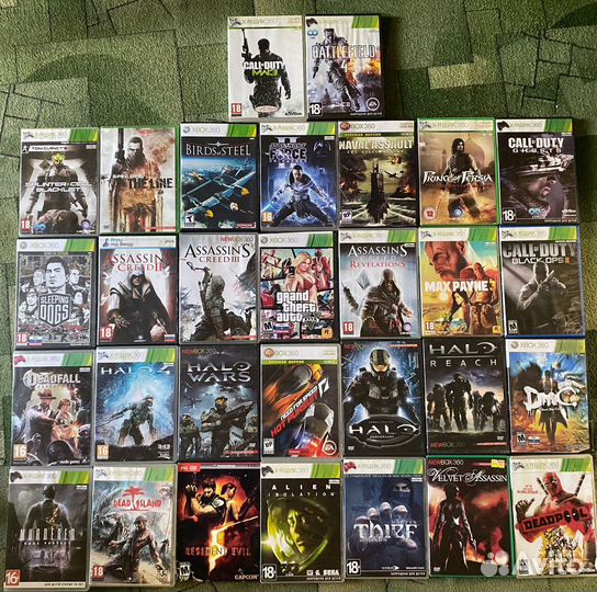 Диски на xbox 360