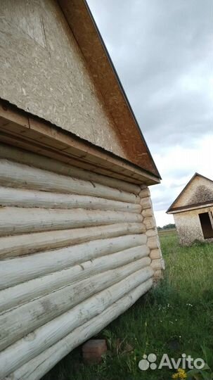 Сруб бани или дома 5 на 6