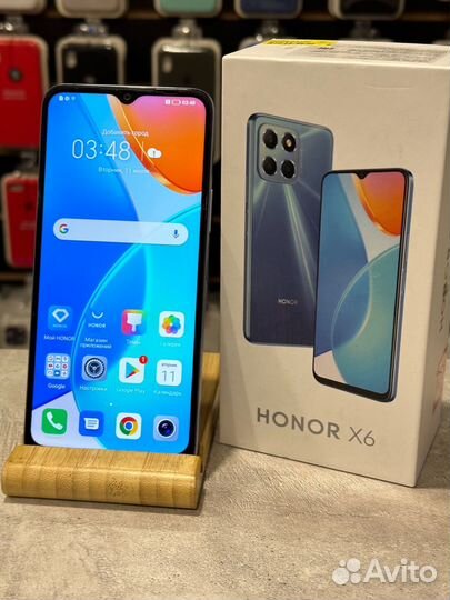 Honor X6 4/64gb Silver Как Новый