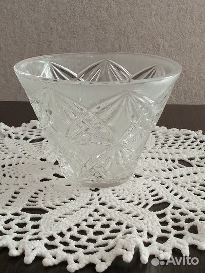 Вазы хрустальные