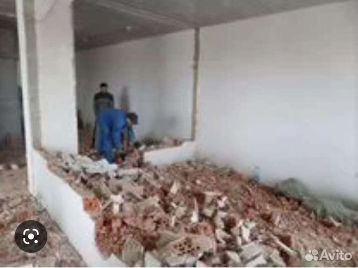 Демонтаж вывоз мусора