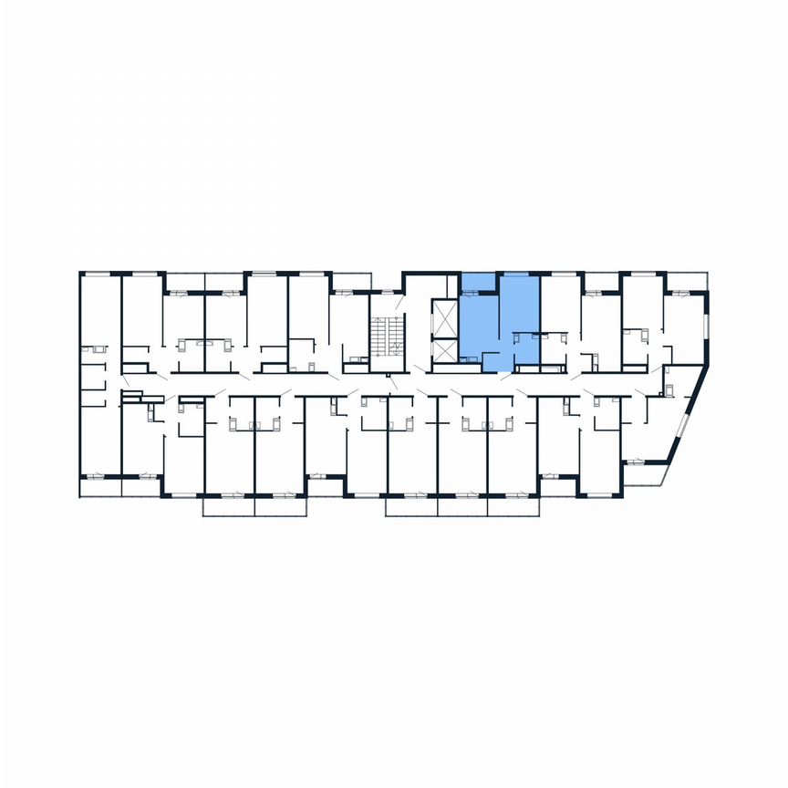 1-к. квартира, 34,7 м², 12/12 эт.