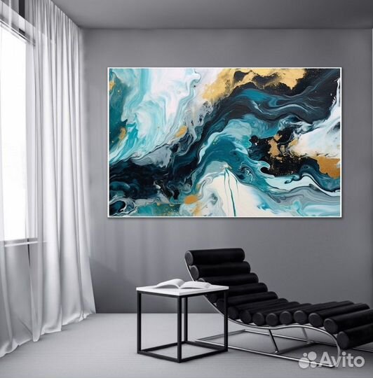 Картина маслом абстракция