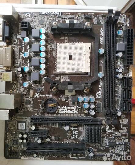 Материнские платы FM1, FM2+, AM2+, 775, 1155, 1156