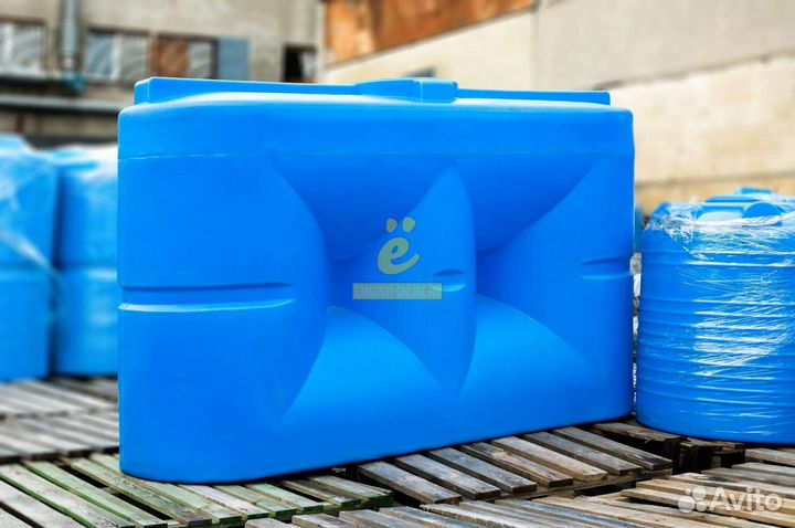 Бак для воды Емкость пластиковая 10000л