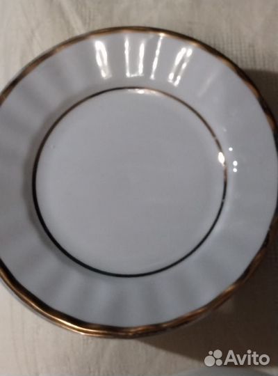 Предметы от сервизов СССР Барбарис Золотая линия