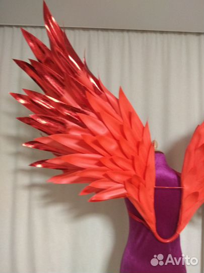 Крылья феникса/ красные крылья ангела