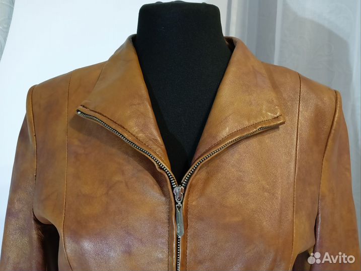 Куртка кожаная женская 46 48
