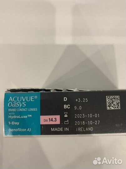 Линзы acuvue oasys 90штук
