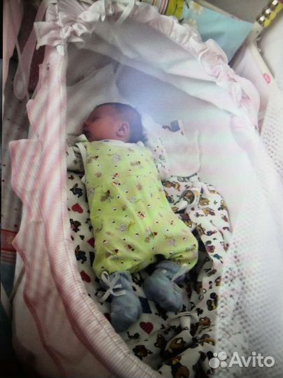 Кровать-трансформер Geoby c Балдахином и люлькой