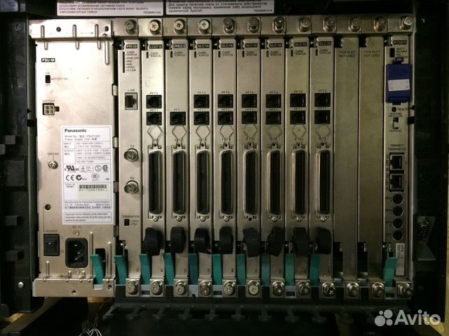 Атс Panasonic KX-TDE200RU на 120 телефонов