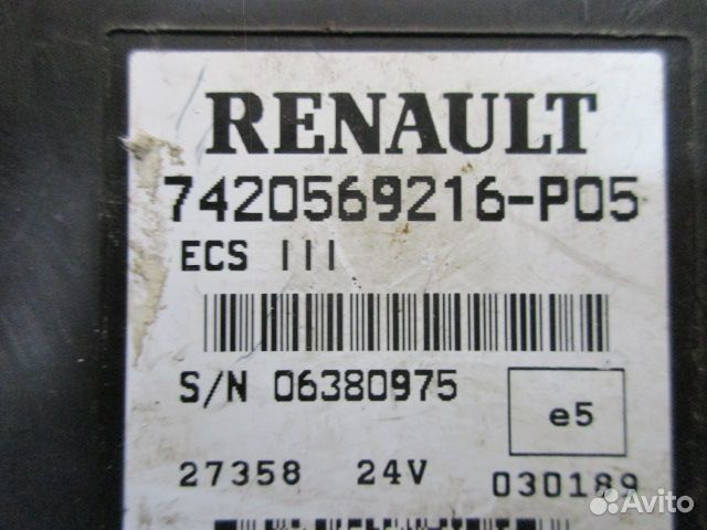 Блок управления подвеской Renault Premium DXI