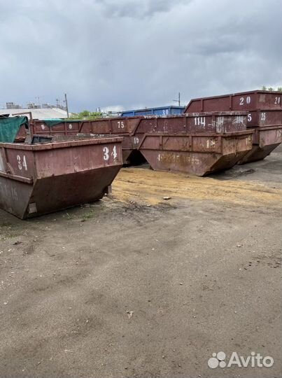 Вывоз мусора,снега 0.8м3, 8м3, 20м3, 27м3