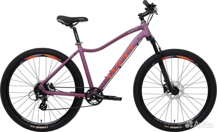 Велосипед welt Edelweiss 2.0 HD 27 (2023) Violet V