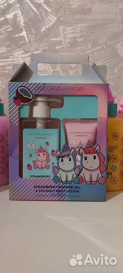 Детские гели наборы духи