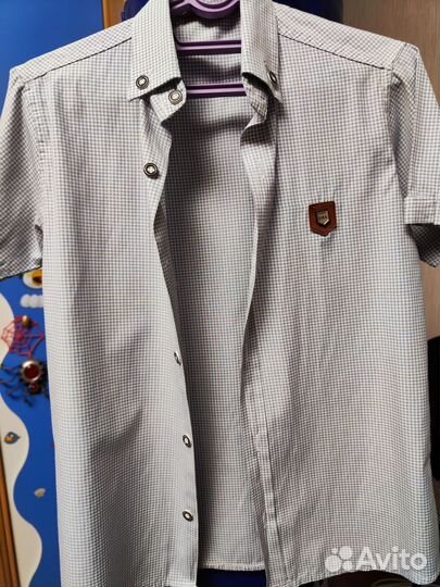 Рубашка для мальчика 134-140