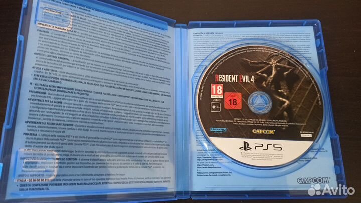 Resident Evil 4. Remake. PS5. Диск