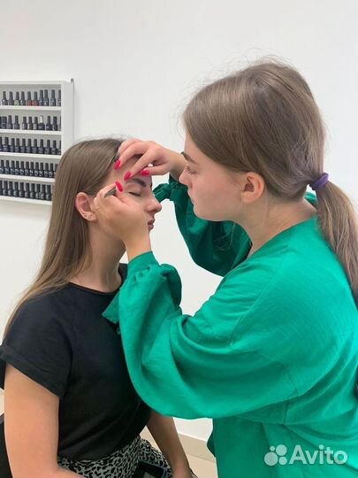 Брови/Долговременная укладка/Ламинирование ресниц