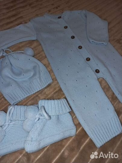 Комплект на выписку для мальчика