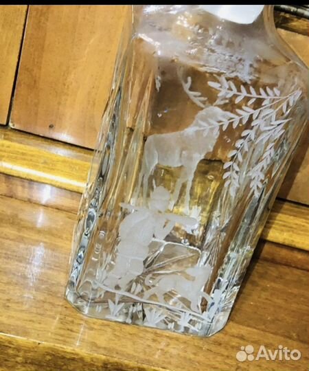 Штоф. Хрусталь. Редкий