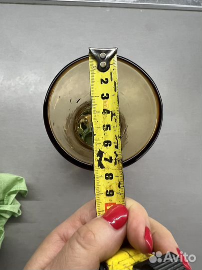 Ваза цветное стекло СССР