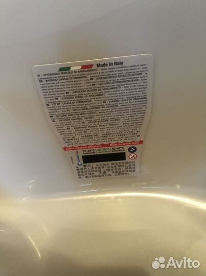 Ванночка для купания Baby OK с термометром