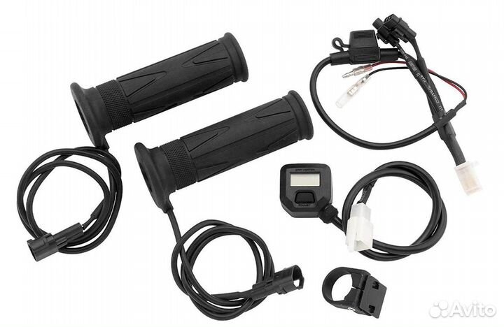 Рукоятки руля с эл.подогревом и ЖК экраном koso