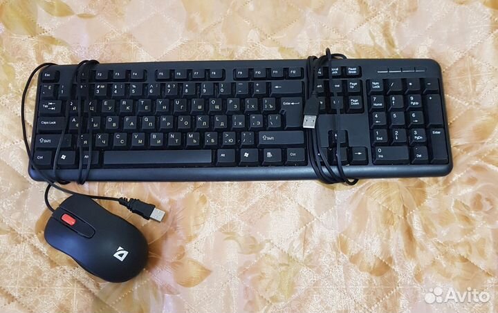 Клавиатура и мышка для пк usb