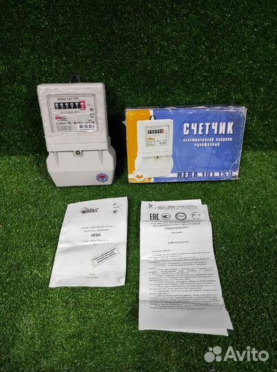 Счетчик однофазный однотарифный нева 101 1S0 5(60)