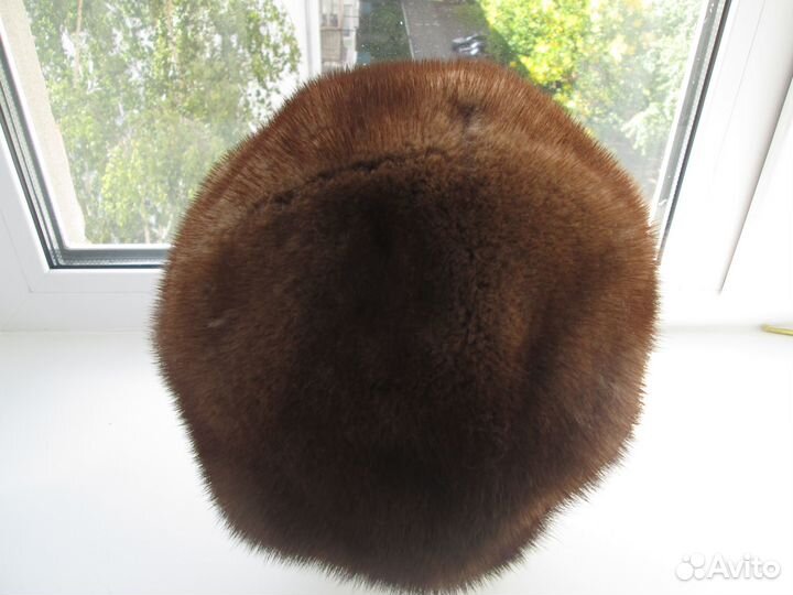 Берет женский норковый