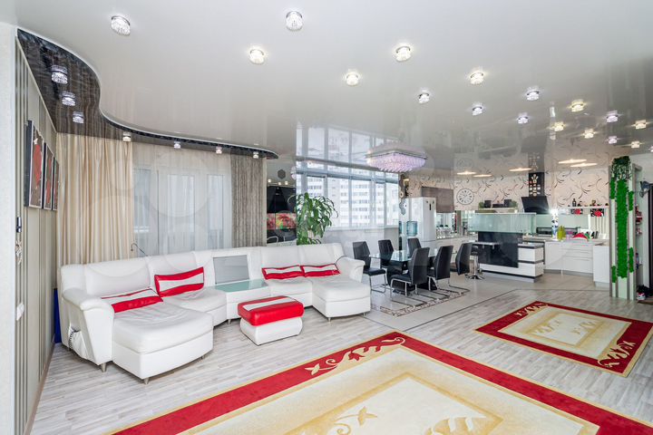 3-к. квартира, 135,1 м², 6/16 эт.