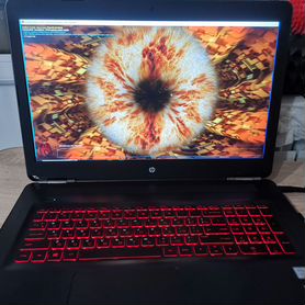 Игровой ноутбук HP omen 17-w120tx