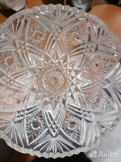 Хрусталь, салатник, конфетницы