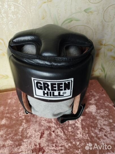 Боксерский шлем green hill best