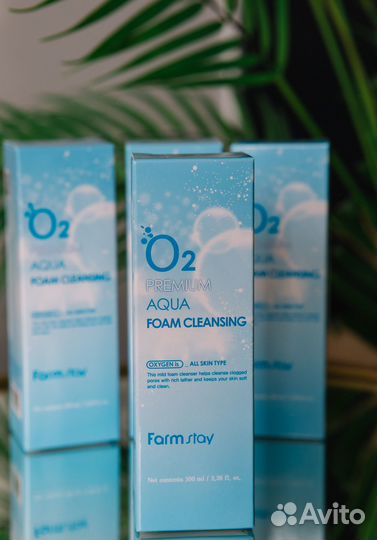 Кислородная пенка O2 aqua foam cleansing