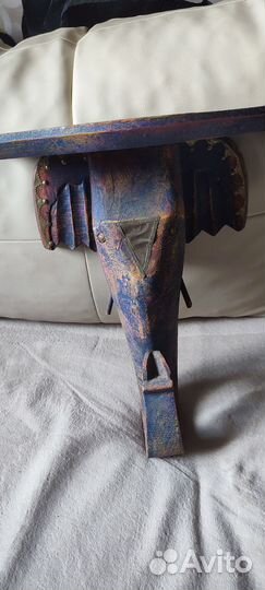 Интерьерный слон- полка