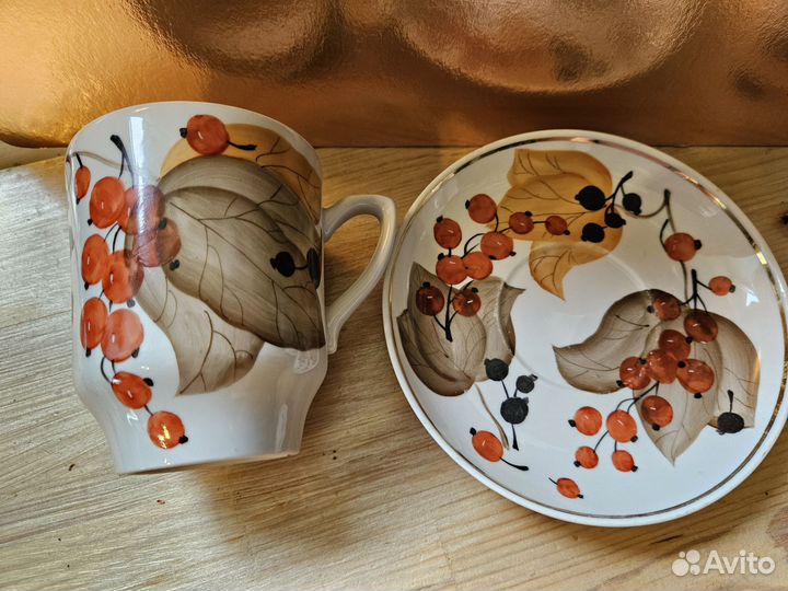 Чайная пара осень