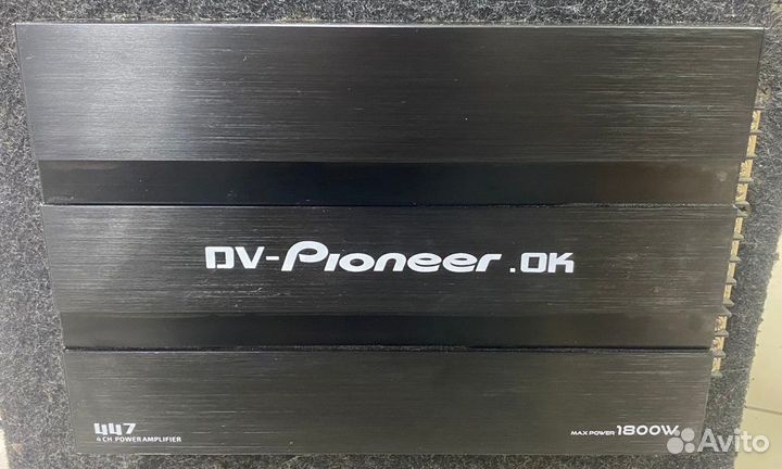 Погр,9 Pioneer TS-W32S4 и DV-pioneer ok 1800 watt