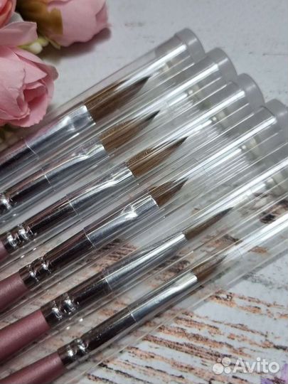 Кисть акриловая для наращивания ногтей