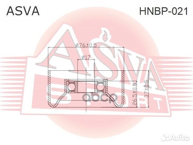 Ролик hnbp-021 asva