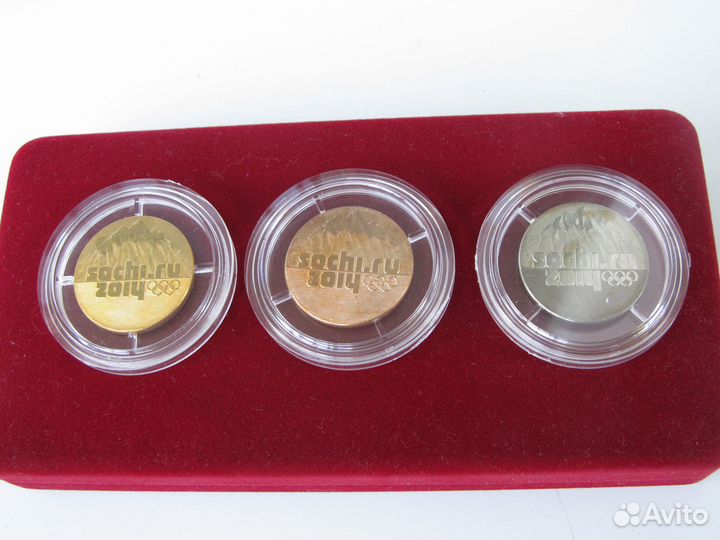 Подарочный набор монет Сочи